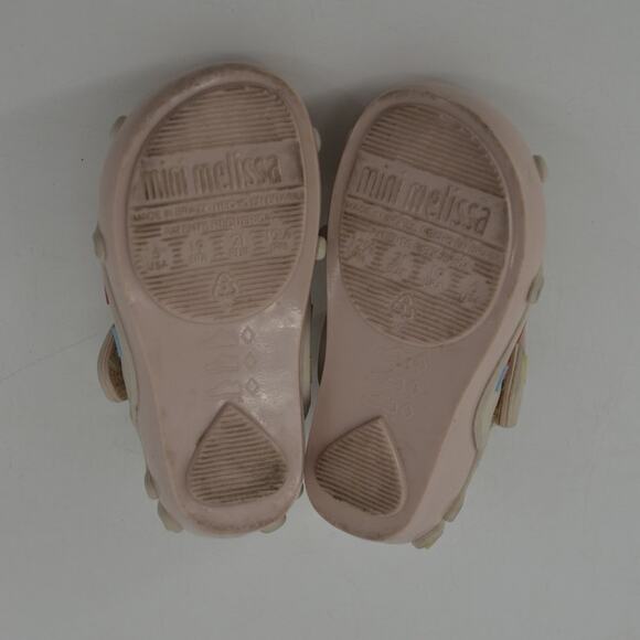 Mini Melissa Baby Size 6 Ice Cream Sprinkle Mary Jane Shoes - Picture 7 of 11